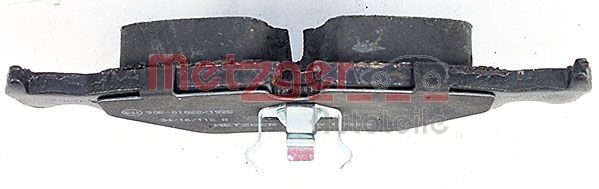 METZGER 1170075 Bremsbelagsatz, Scheibenbremse